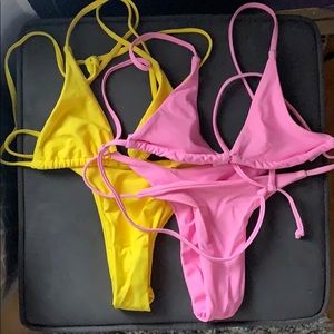 Zaful 2 for 1 bikinis!